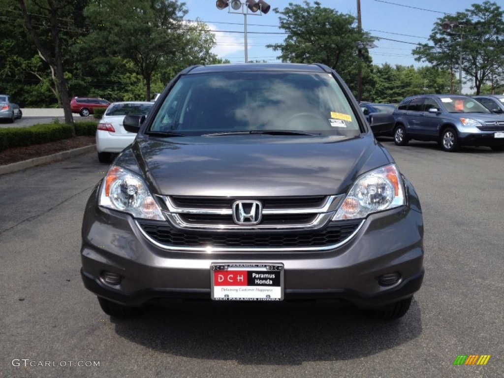 2010 CR-V EX AWD - Urban Titanium Metallic / Black photo #3