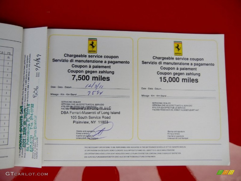 1989 Ferrari 328 GTS Books/Manuals Photo #67120721