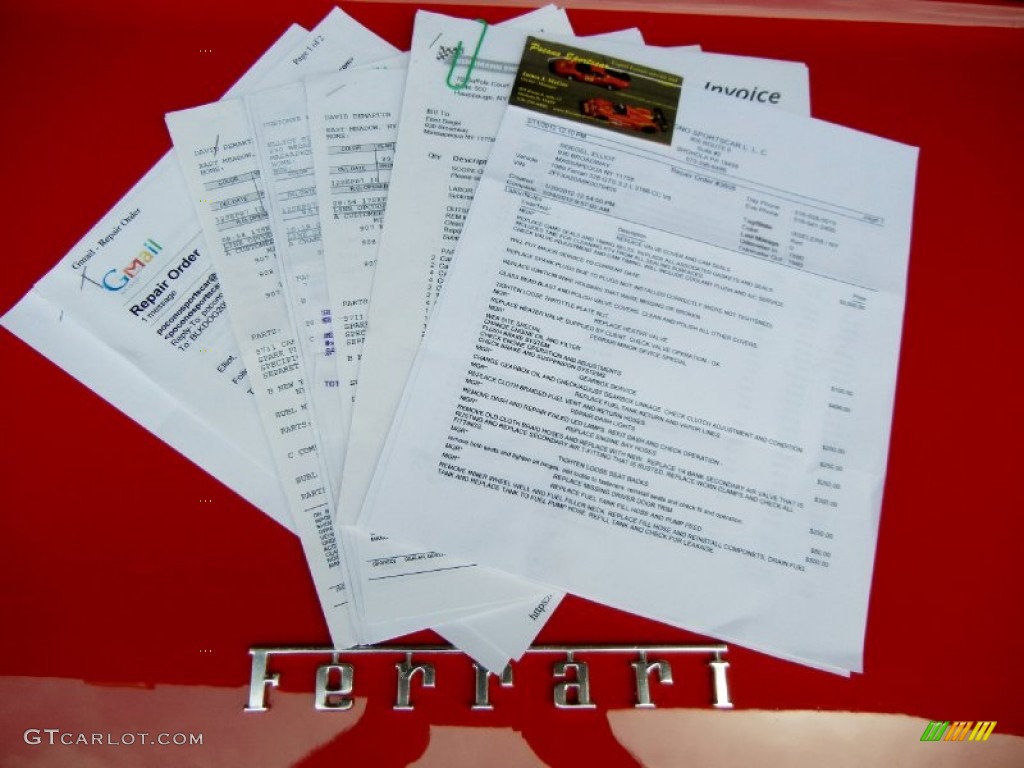 1989 Ferrari 328 GTS Books/Manuals Photo #67120745