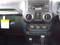 2012 Jeep Wrangler Unlimited Black Interior Controls Photo