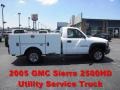 2005 Summit White GMC Sierra 2500HD Regular Cab Utility Truck  photo #1