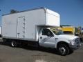 2002 Oxford White Ford F550 Super Duty XL Regular Cab Moving Truck  photo #1