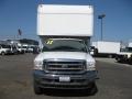 2002 Oxford White Ford F550 Super Duty XL Regular Cab Moving Truck  photo #2