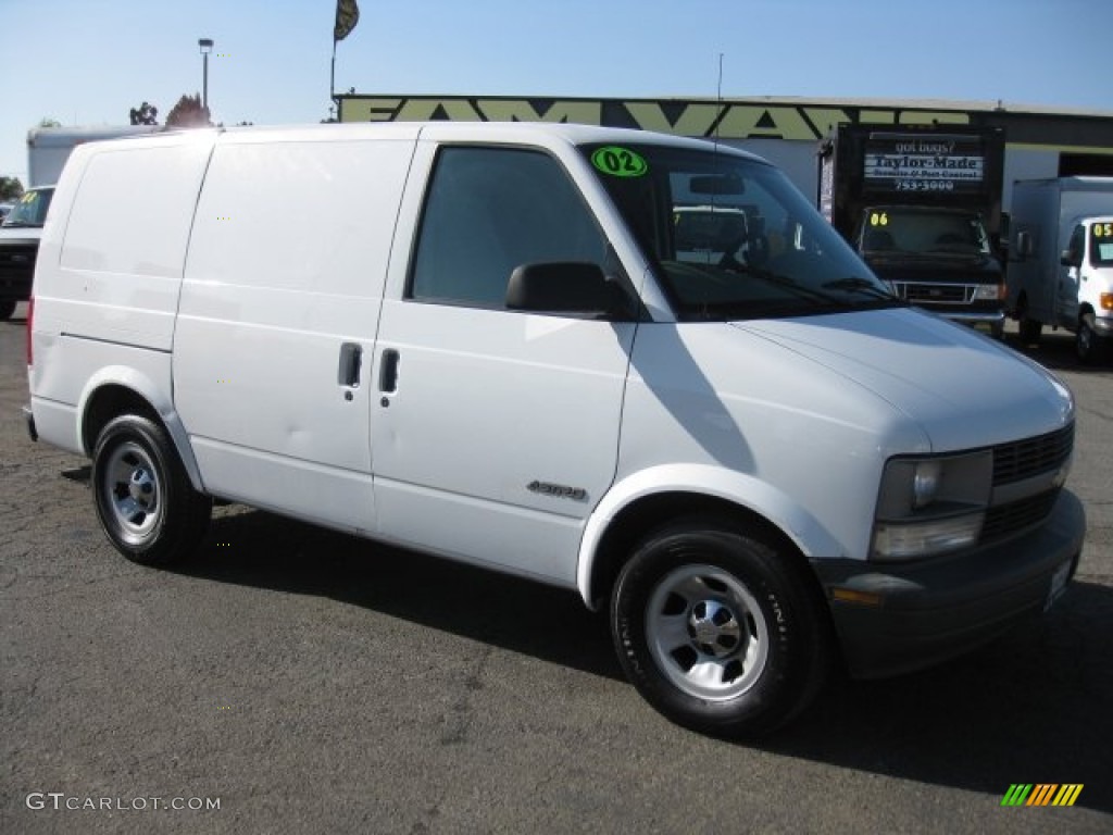 2002 Astro Commercial Van - Ivory White / Medium Gray photo #1