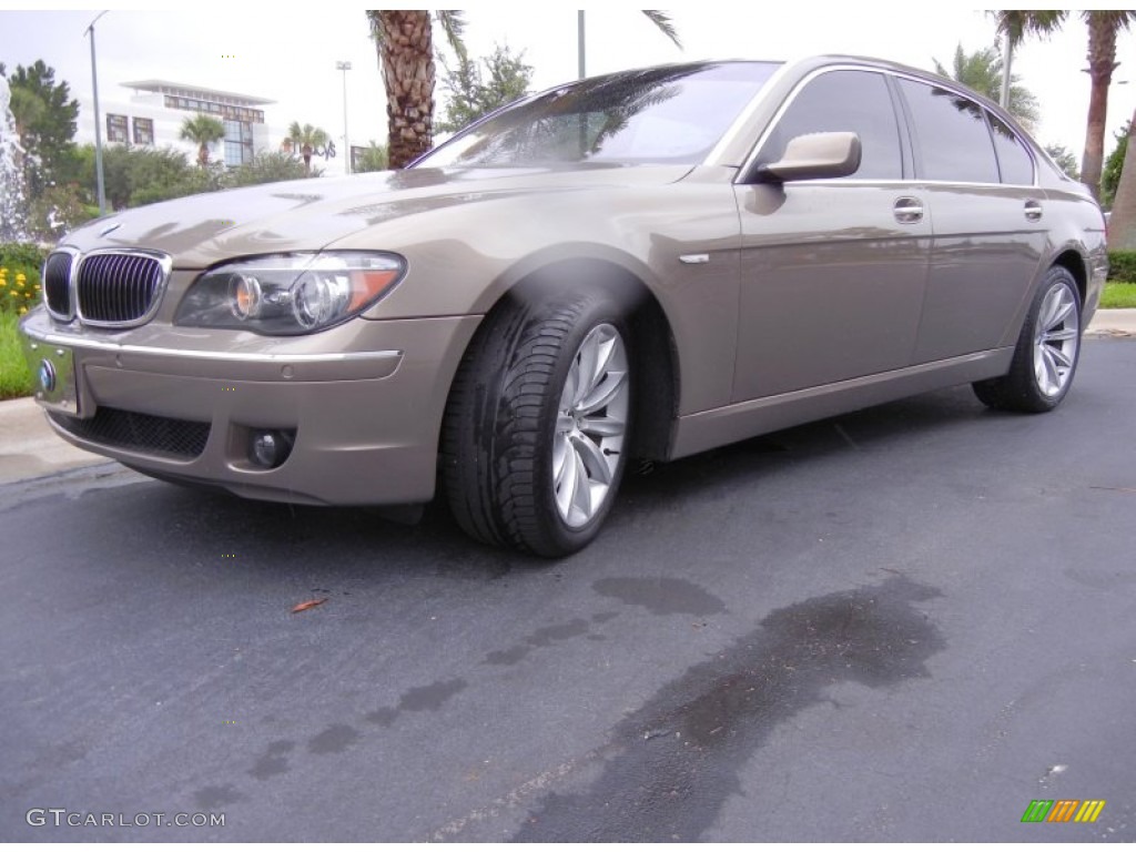 Kalahari Beige Metallic 2007 BMW 7 Series 750Li Sedan Exterior Photo #67121813