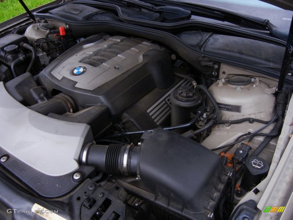 2007 BMW 7 Series 750Li Sedan 4.8 Liter DOHC 32-Valve VVT V8 Engine Photo #67122101