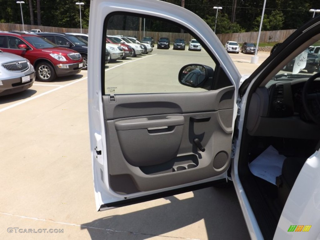 2012 Sierra 1500 Regular Cab - Summit White / Dark Titanium photo #13