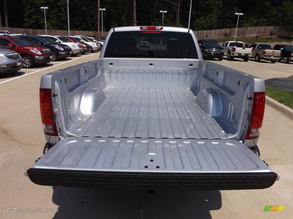 2012 Sierra 1500 SLE Extended Cab - Quicksilver Metallic / Ebony photo #19