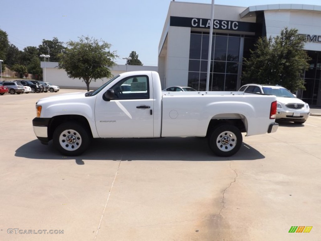 2012 Sierra 1500 Regular Cab - Summit White / Dark Titanium photo #2