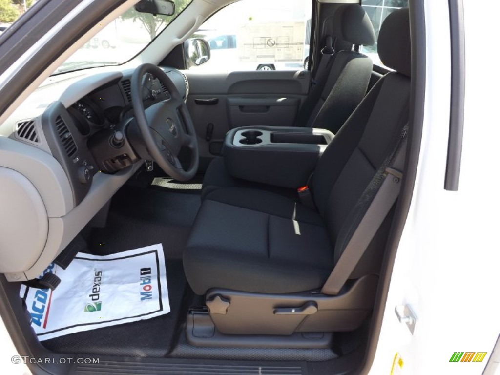 2012 Sierra 1500 Regular Cab - Summit White / Dark Titanium photo #12