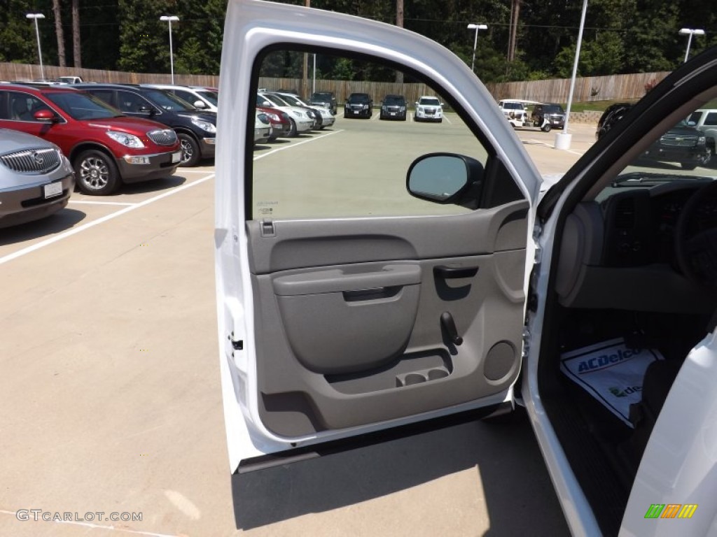 2012 Sierra 1500 Regular Cab - Summit White / Dark Titanium photo #13