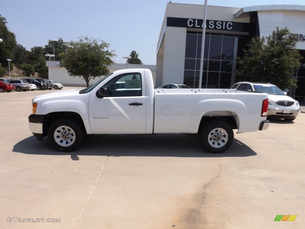 2012 Sierra 1500 Regular Cab - Summit White / Dark Titanium photo #2