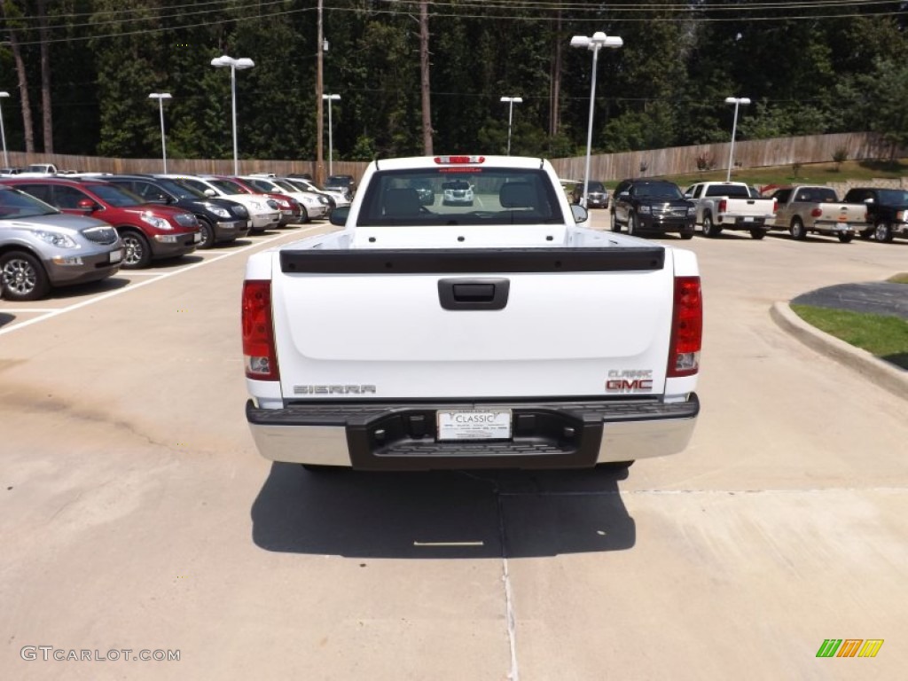 2012 Sierra 1500 Regular Cab - Summit White / Dark Titanium photo #4