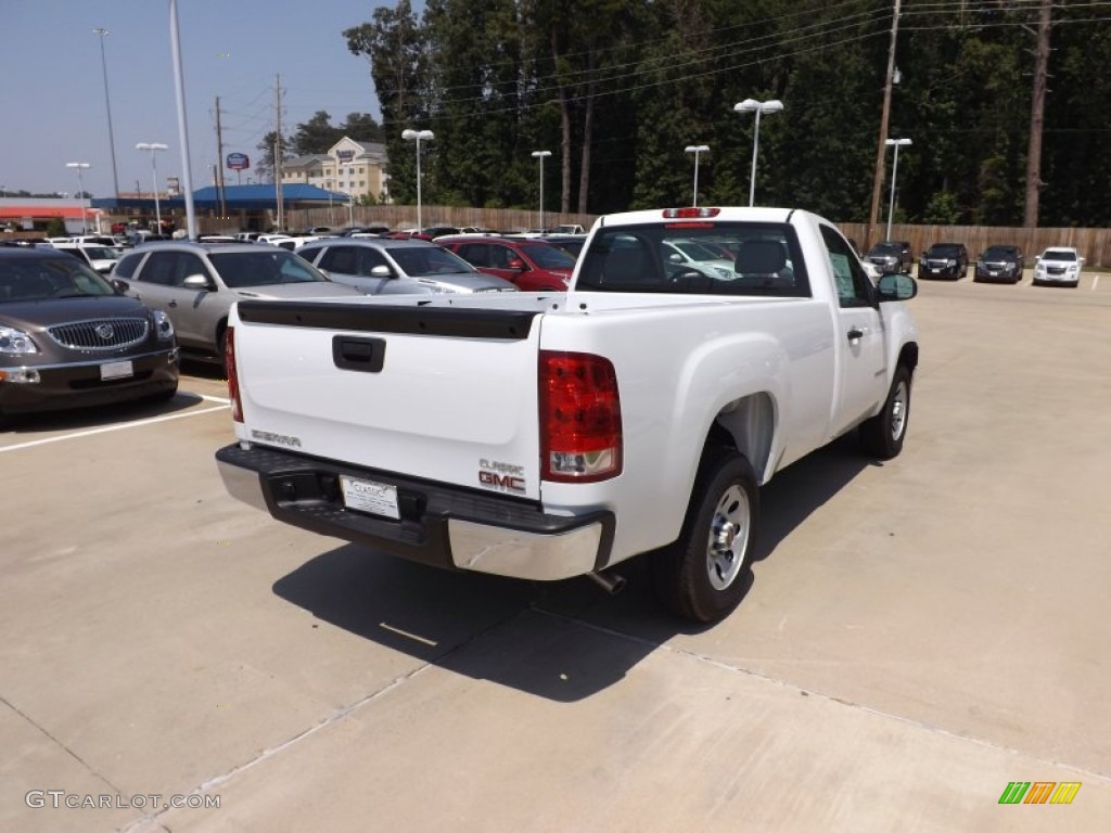 2012 Sierra 1500 Regular Cab - Summit White / Dark Titanium photo #5