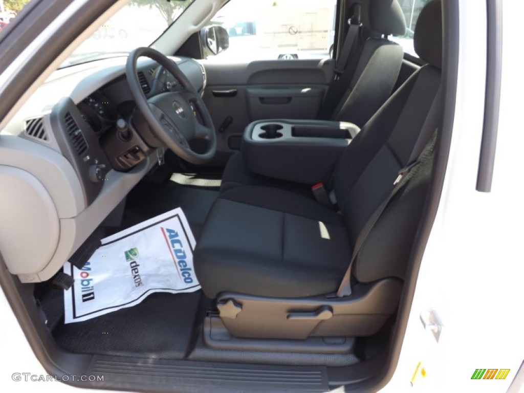 2012 Sierra 1500 Regular Cab - Summit White / Dark Titanium photo #12