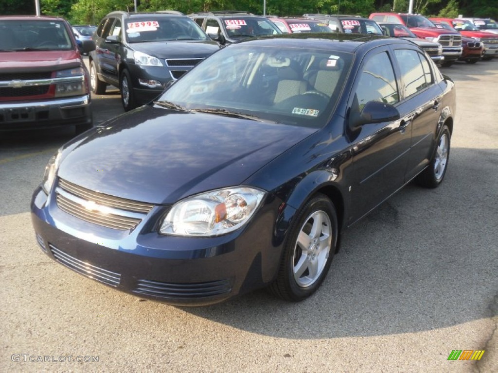2009 Cobalt LT Sedan - Imperial Blue Metallic / Ebony photo #3