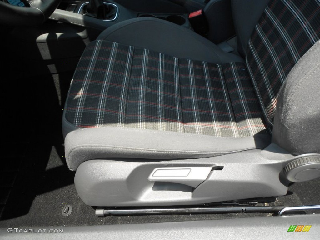 2007 GTI 2 Door - United Grey Metallic / Interlagos Plaid Cloth photo #12