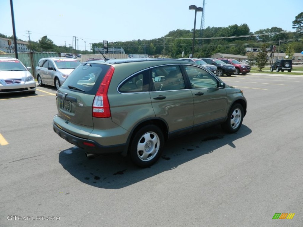 2007 CR-V LX - Green Tea Metallic / Ivory photo #5