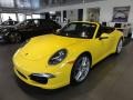 Racing Yellow 2012 Porsche New 911 Gallery