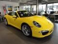 Front 3/4 View of 2012 New 911 Carrera S Cabriolet