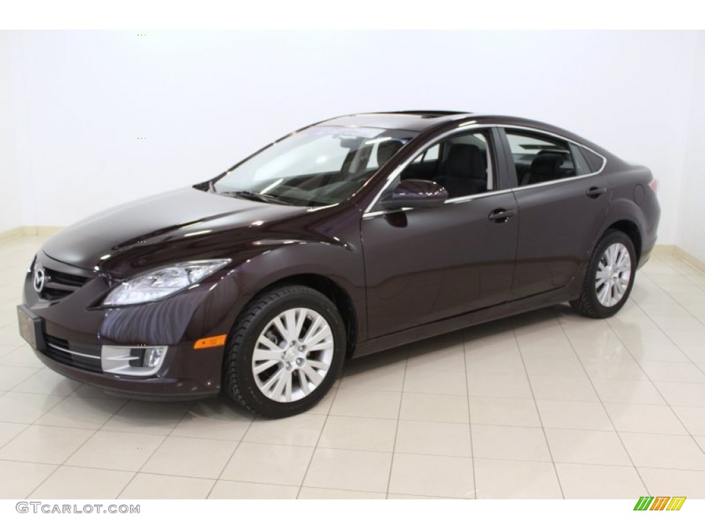 2010 MAZDA6 i Touring Sedan - Black Cherry Metallic / Black photo #3