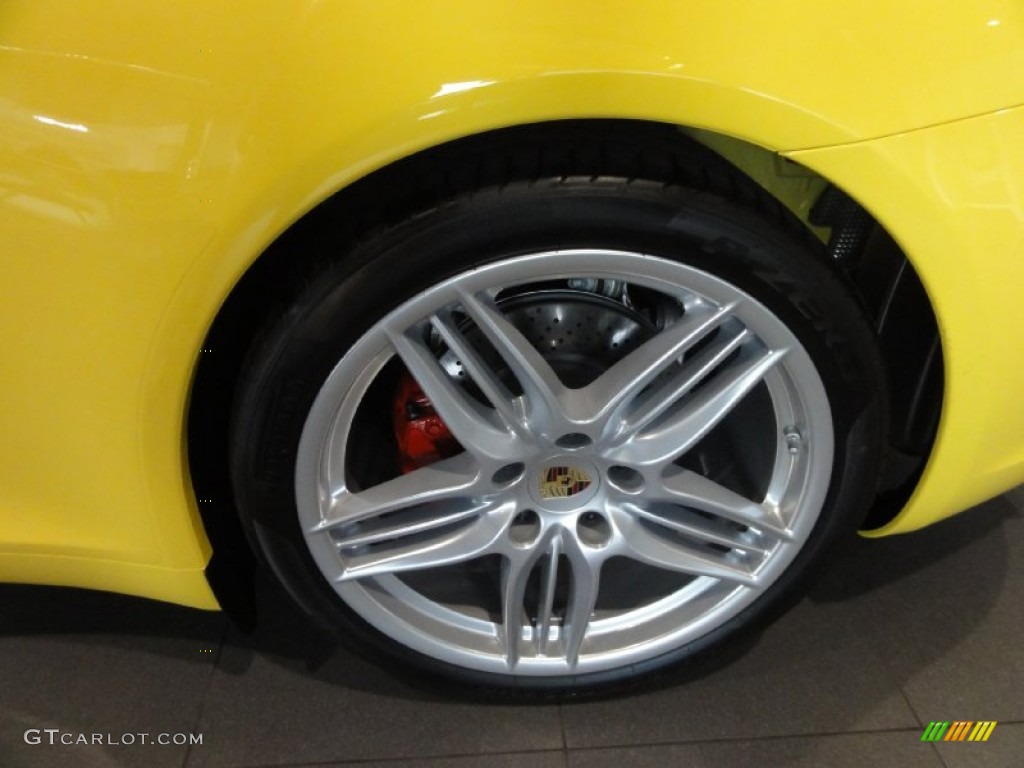 2012 New 911 Carrera S Cabriolet - Racing Yellow / Black photo #22