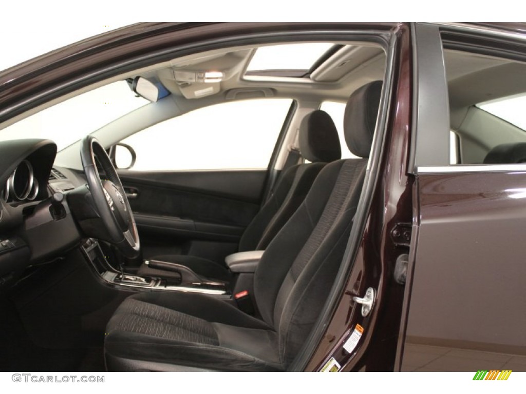 2010 MAZDA6 i Touring Sedan - Black Cherry Metallic / Black photo #7