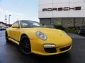 Speed Yellow 2012 Porsche 911 Gallery