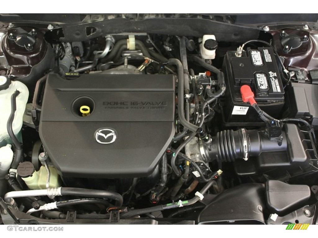 2010 MAZDA6 i Touring Sedan - Black Cherry Metallic / Black photo #23