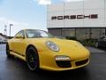 2012 Speed Yellow Porsche 911 Carrera S Coupe  photo #6