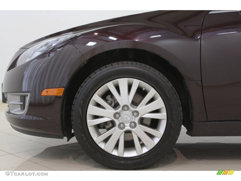 2010 MAZDA6 i Touring Sedan - Black Cherry Metallic / Black photo #24