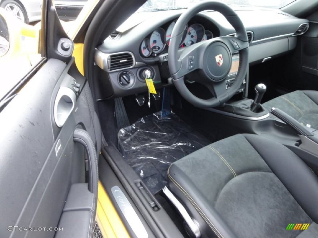 2012 911 Carrera S Coupe - Speed Yellow / Black Leather w/Alcantara photo #13