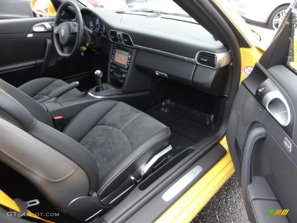 2012 Porsche 911 Carrera S Coupe Black Leather w/Alcantara Dashboard Photo #67125671