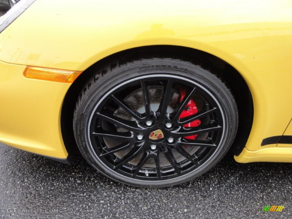2012 911 Carrera S Coupe - Speed Yellow / Black Leather w/Alcantara photo #27