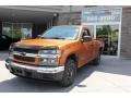 Sunburst Orange Metallic 2004 Chevrolet Colorado Regular Cab