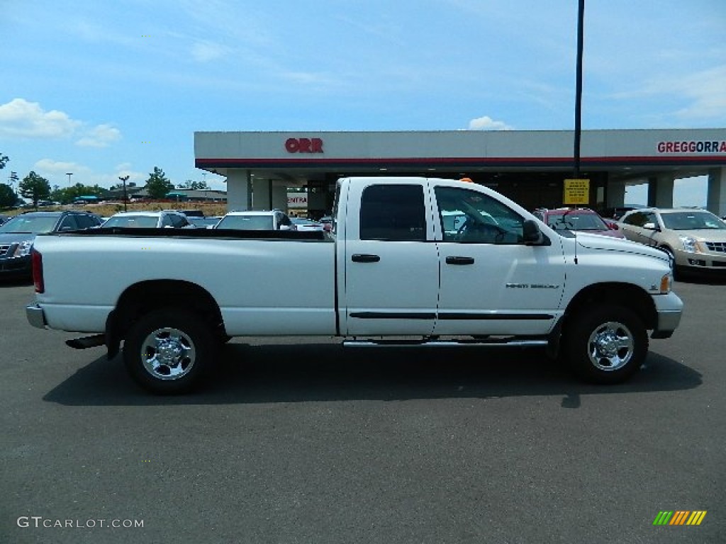 2004 Ram 3500 SLT Quad Cab 4x4 - Bright White / Dark Slate Gray photo #2