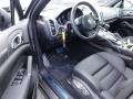 Black 2012 Porsche Cayenne S Interior Color