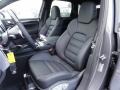 2012 Porsche Cayenne Black Interior Front Seat Photo