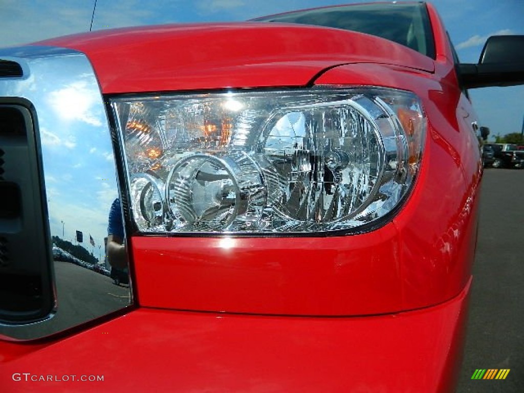 2012 Tundra TRD CrewMax 4x4 - Radiant Red / Graphite photo #9