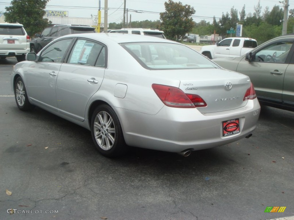 2008 Avalon Limited - Classic Silver Metallic / Dark Charcoal photo #5