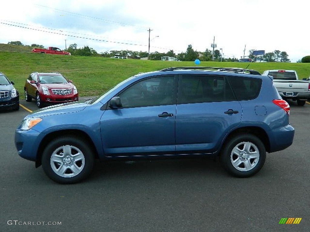 2012 RAV4 I4 - Pacific Blue Metallic / Ash photo #6