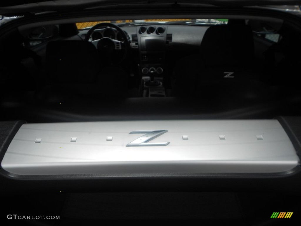 2005 350Z Enthusiast Coupe - Silverstone Metallic / Carbon photo #21