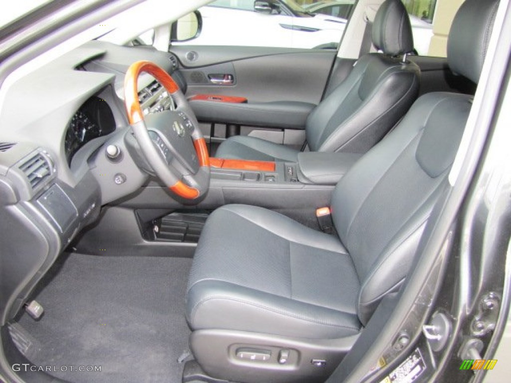 Black Interior 2011 Lexus RX 350 Photo #67131506