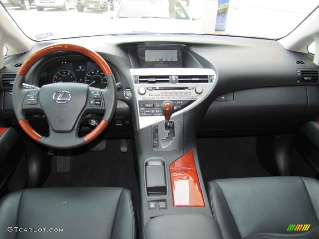 2011 Lexus RX 350 Black Dashboard Photo #67131512