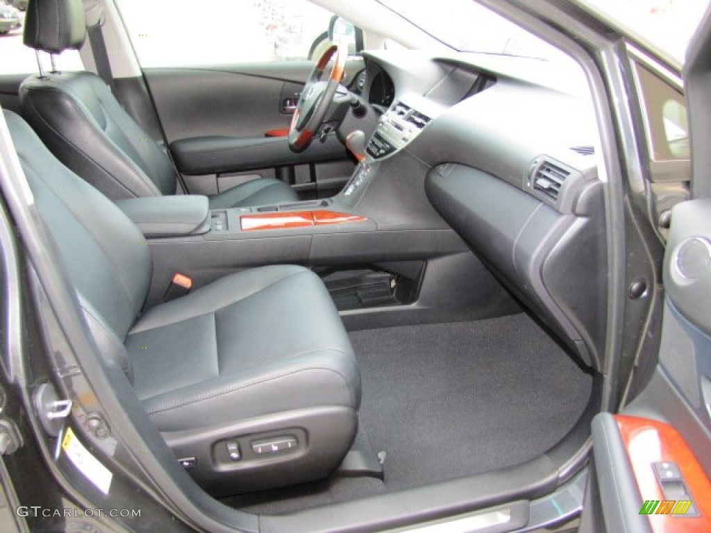 Black Interior 2011 Lexus RX 350 Photo #67131647