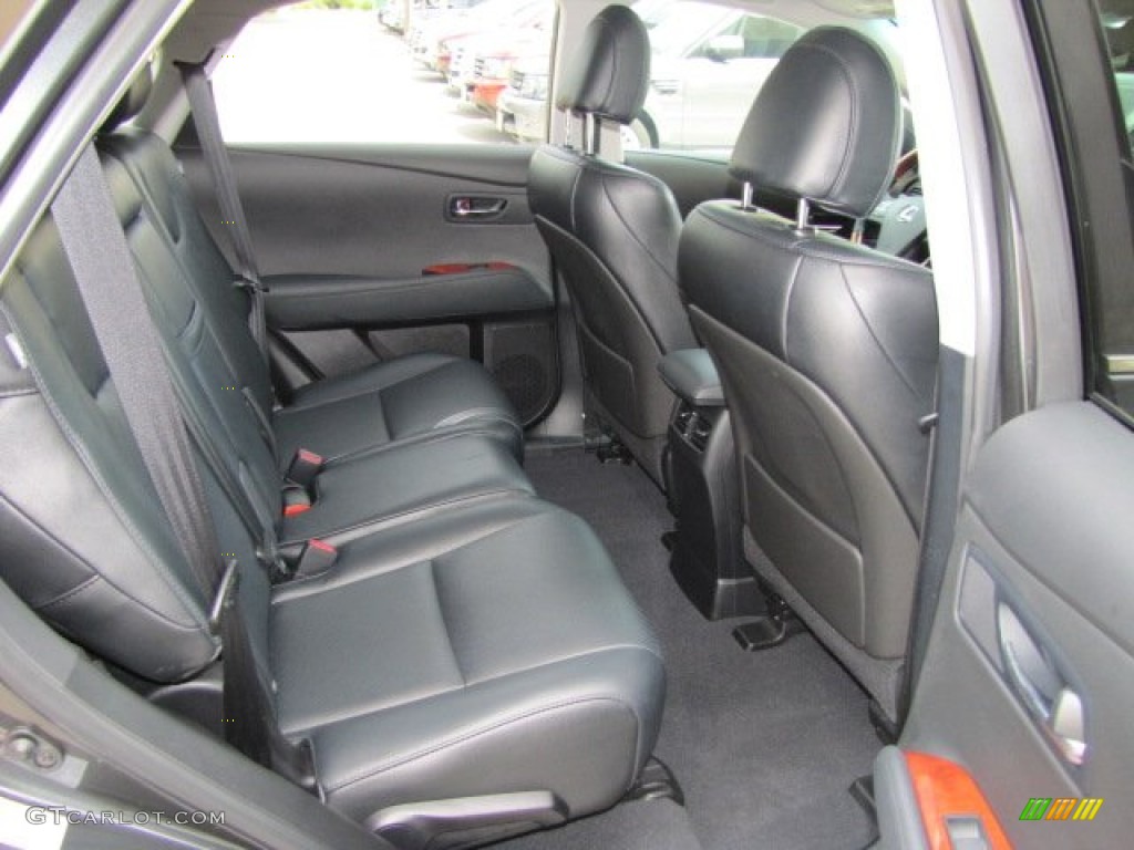 Black Interior 2011 Lexus RX 350 Photo #67131674