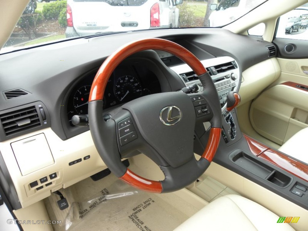 Parchment Interior 2011 Lexus RX 350 Photo #67132898