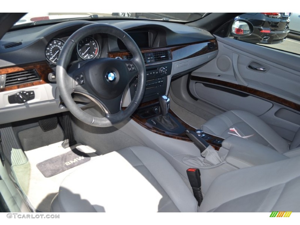 Gray Interior 2008 Bmw 3 Series 328i Convertible Photo