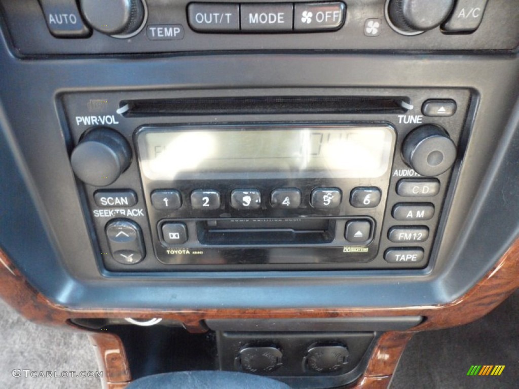 2000 Toyota 4Runner Limited Audio System Photos