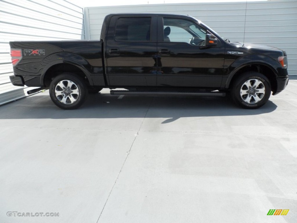 2010 F150 FX2 SuperCrew - Tuxedo Black / Black photo #2